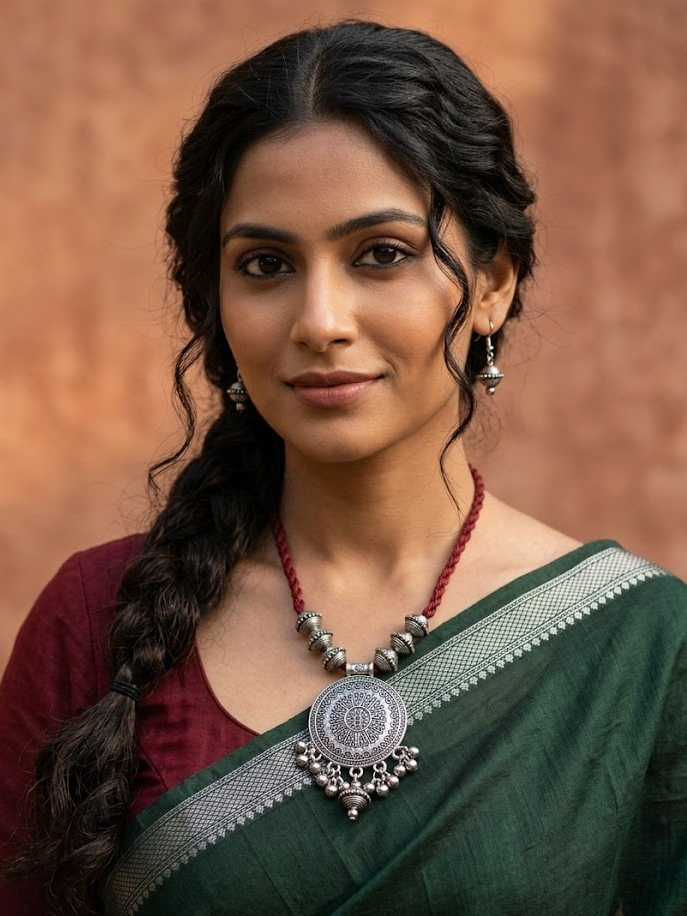 Tribal Medallion Necklace Set