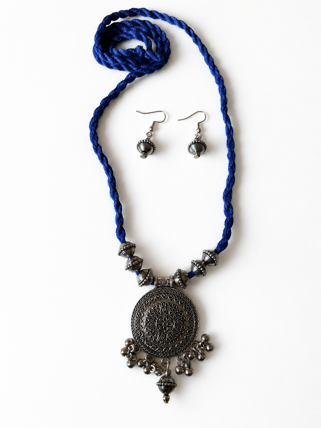 Tribal Medallion Necklace Set