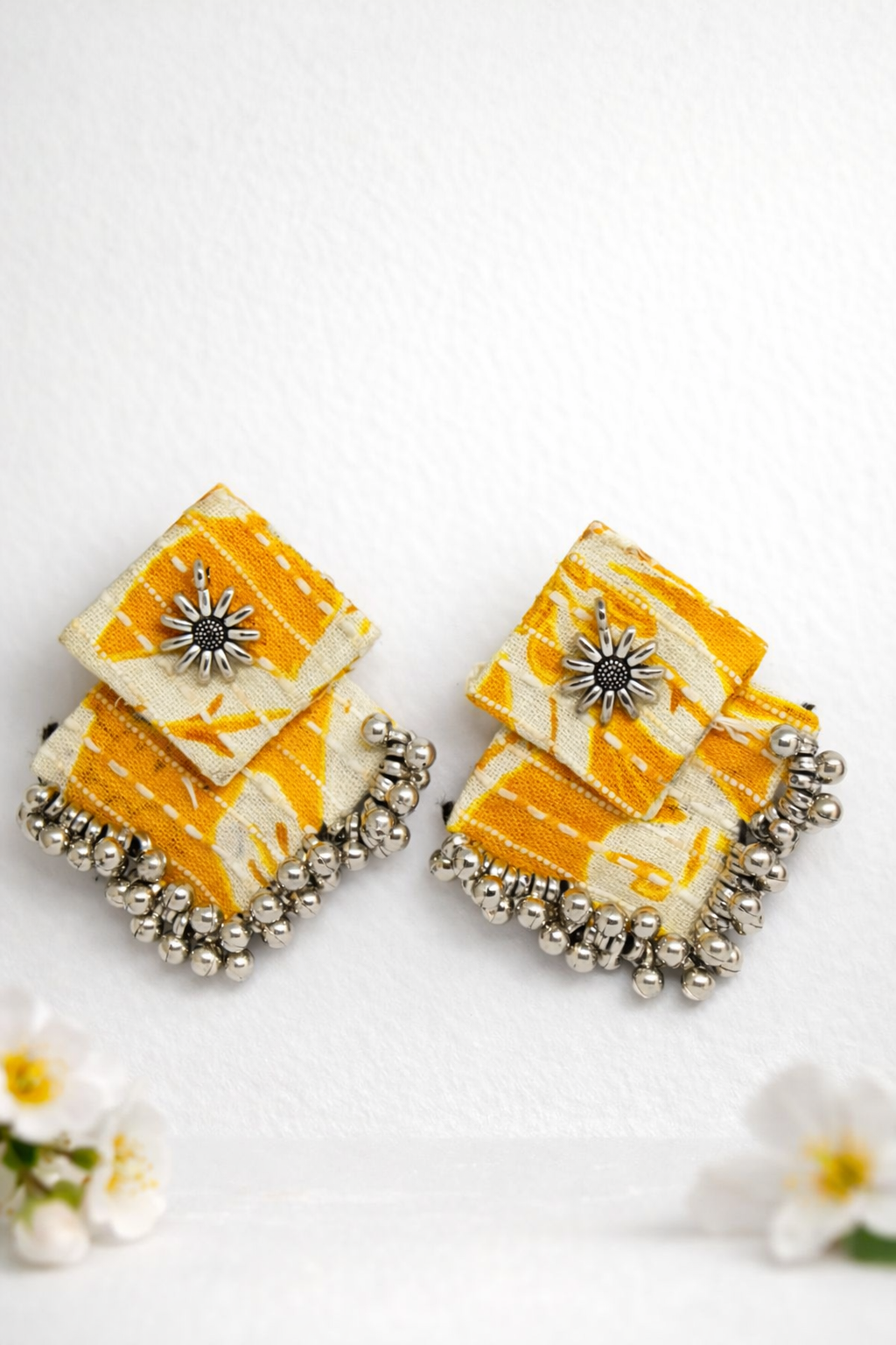 Charm Fabric Earring