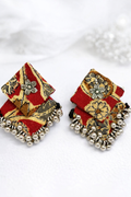Charm Fabric Earring