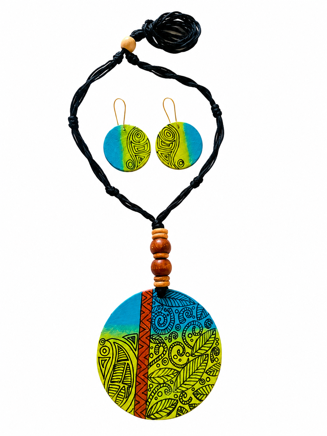 Neelvani Artisan Pendant Set