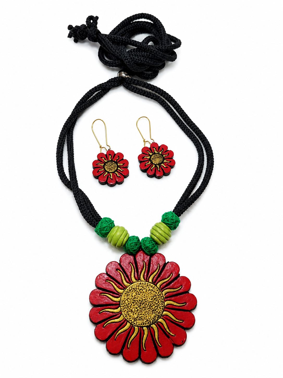 Bloom Charm Handmade Necklace Set