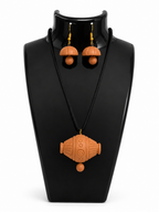 Terra Bead Mud Pendant Set