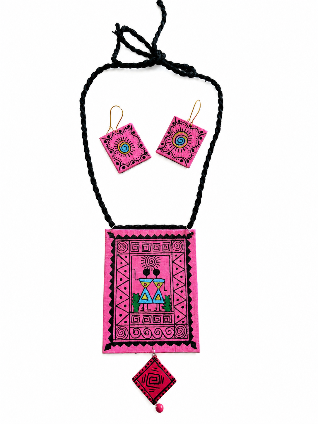 Rangriti Tribal Art Jewellery Set