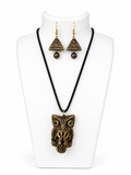Mystic Owl Mud Jewellery Set