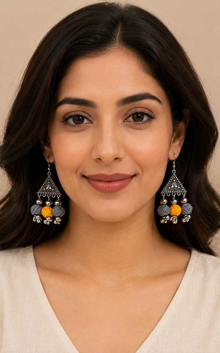 Tribal Tassel Earrings