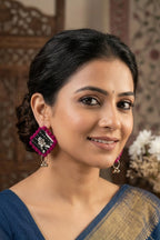 Ajrak Diamond Earrings