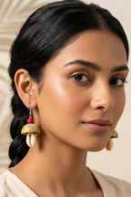 Artisan Fabric Jhumka