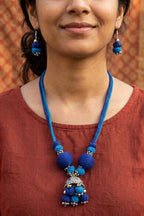 Handcrafted Jhumka Necklace Set