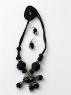 Handcrafted Jhumka Necklace Set