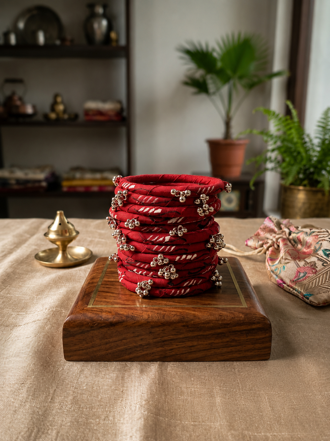 Meher Ghungroo Bangle set