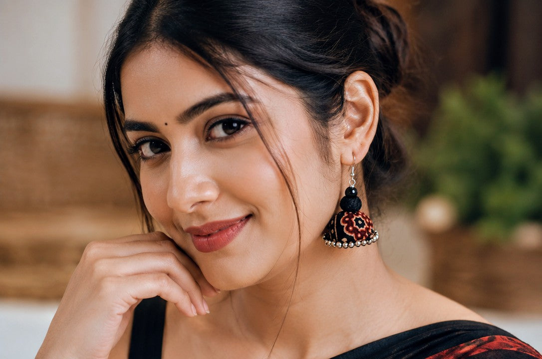 Raaga Heritage Jhumki Earrings